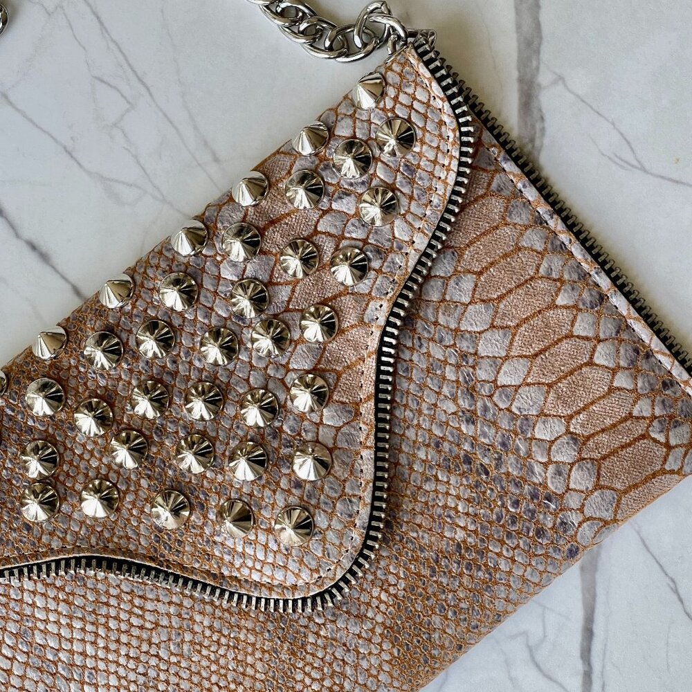 JJ Winters Glam Crossbody! Italian Leather. Super chic for summer parties!